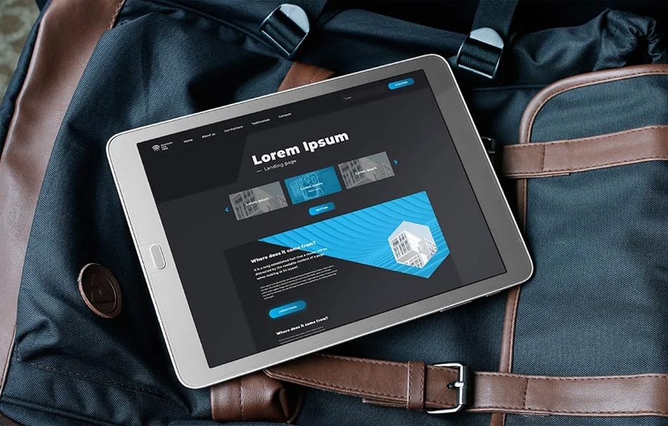 Tablet Mockup 2 Tablet Mockup