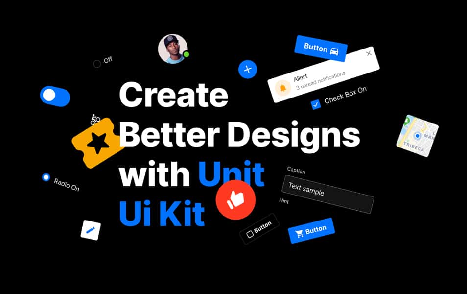 Huge Collection of Free and Premium UI Design Kits 6 Unit – Free UI Kit