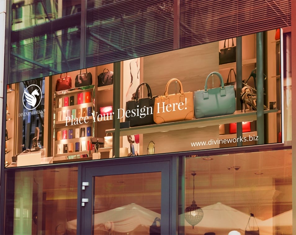 Free Shop Signage Mockup 2 Free Shop Signage Mockup