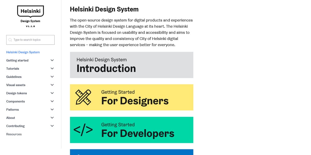 Best Design System Tools (Free & Premium) 17 Helsinki Design System