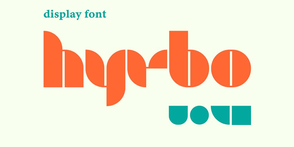 Hyrbo Font