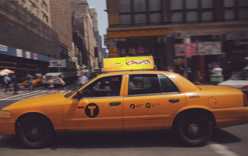 Free Taxi Stand Banner Mockup Template 2 Free Taxi Stand Banner Mockup Template