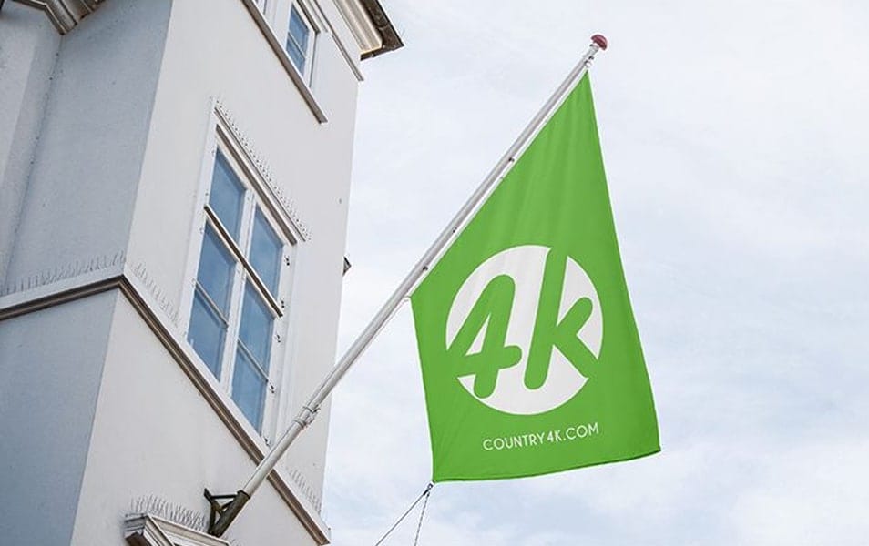 Free Flag MockUp 2 Free Flag MockUp