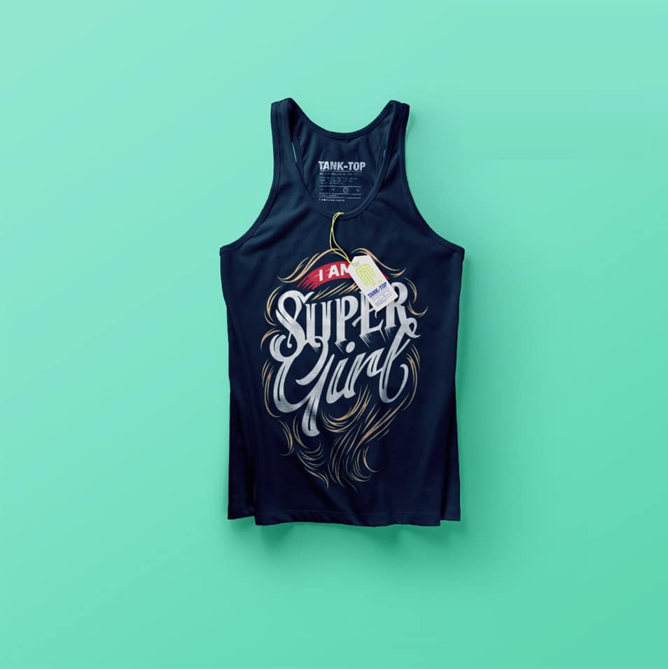 Free Top Tank Tshirt Mockup 2 Free Top Tank Tshirt Mockup