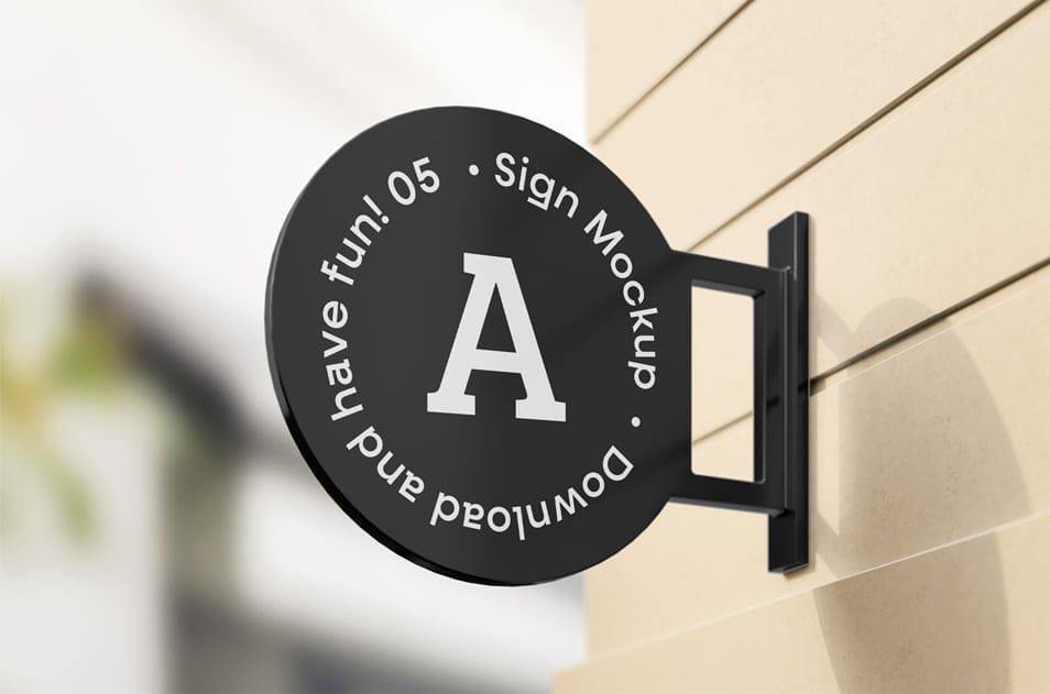 Logo Sign Mockup 2 Logo Sign Mockup