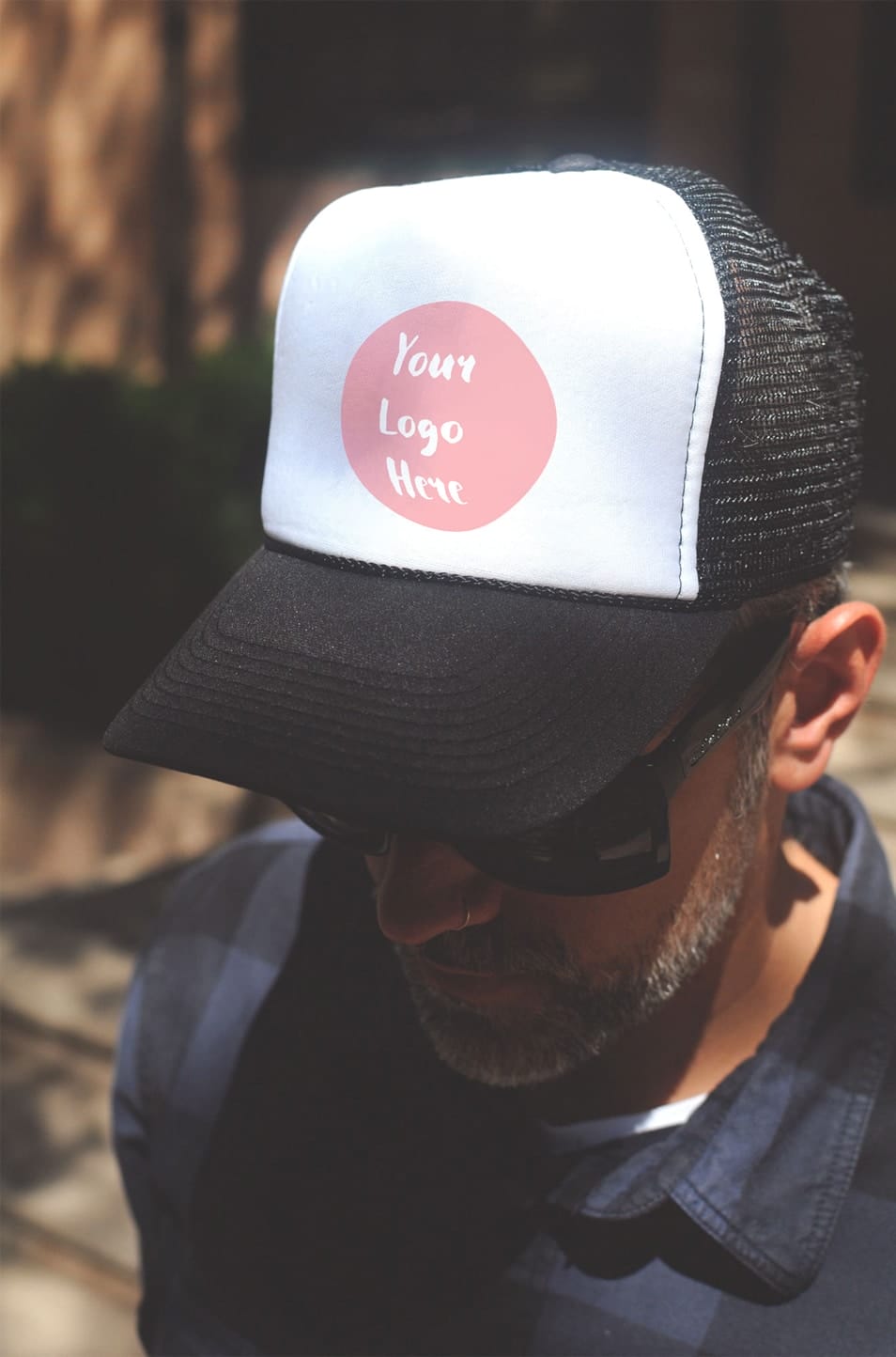 Man Wearing Cap Mockup 2 Man Wearing Cap Mockup