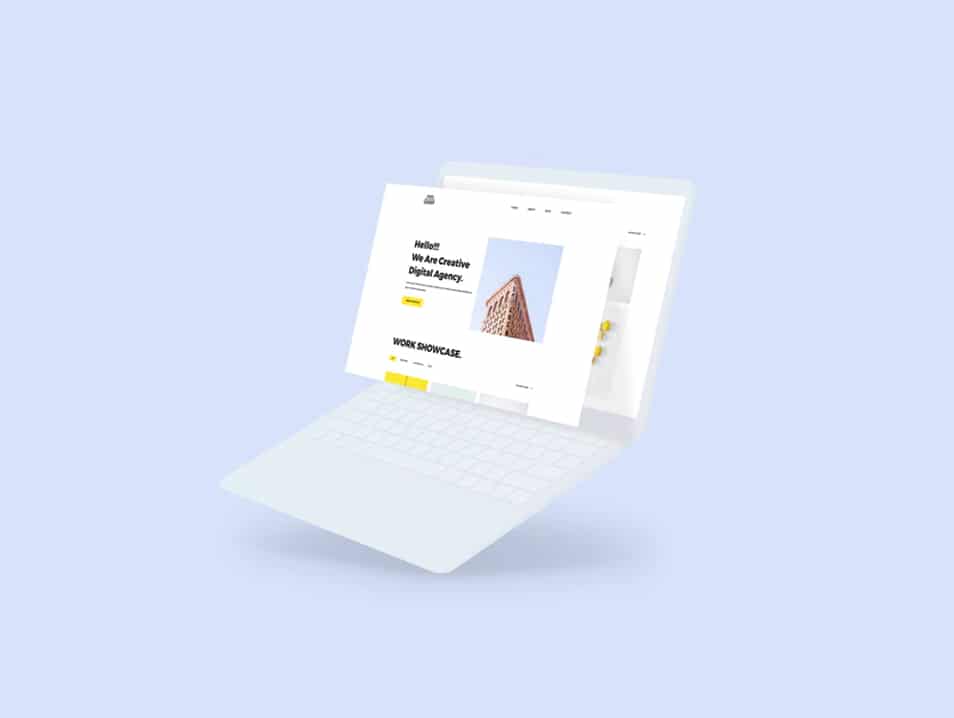 Notebook Screen Mockup 2 Notebook Screen Mockup