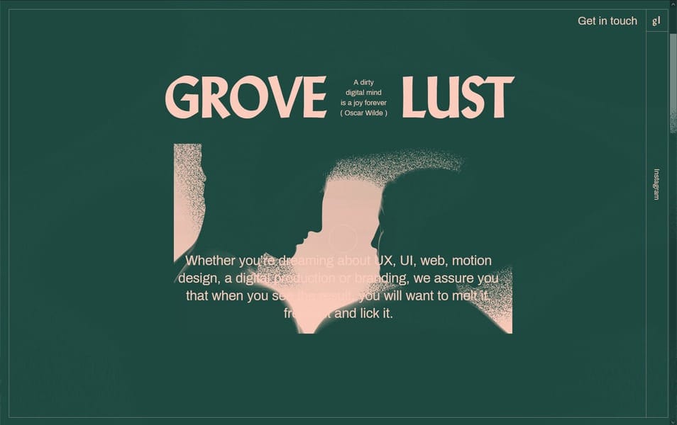 Beautiful Portfolio Website Designs for Inspiration 3 Grove Lust