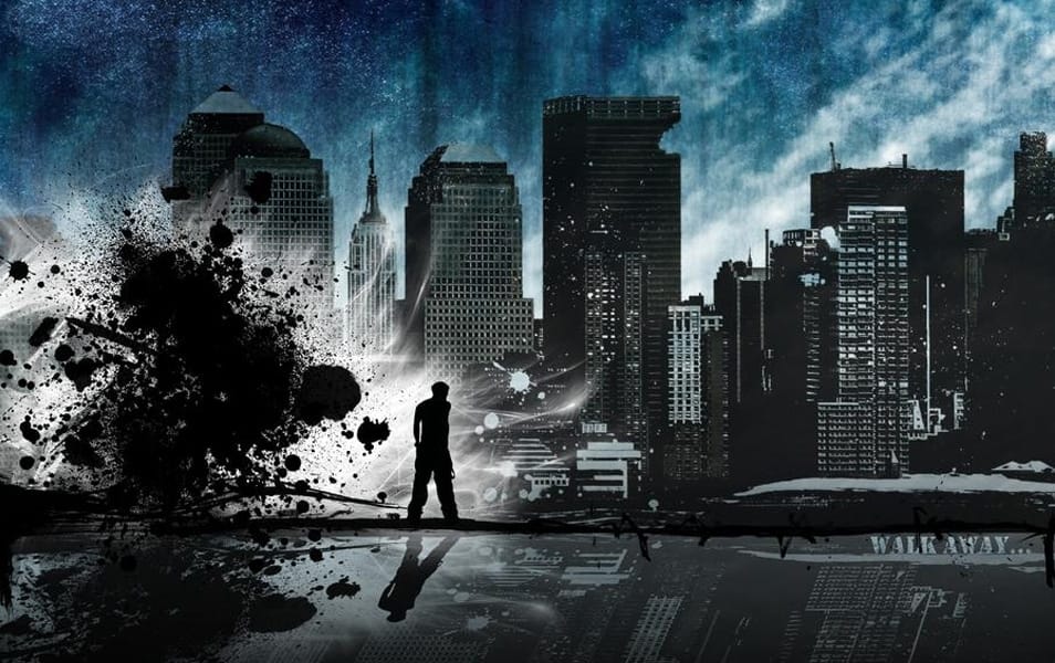 50+ Collection of Excellent Dark Wallpapers 44 Walk Away