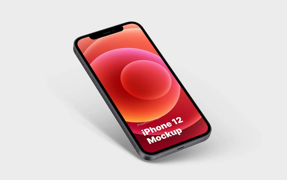 Free iPhone 12 Mockup