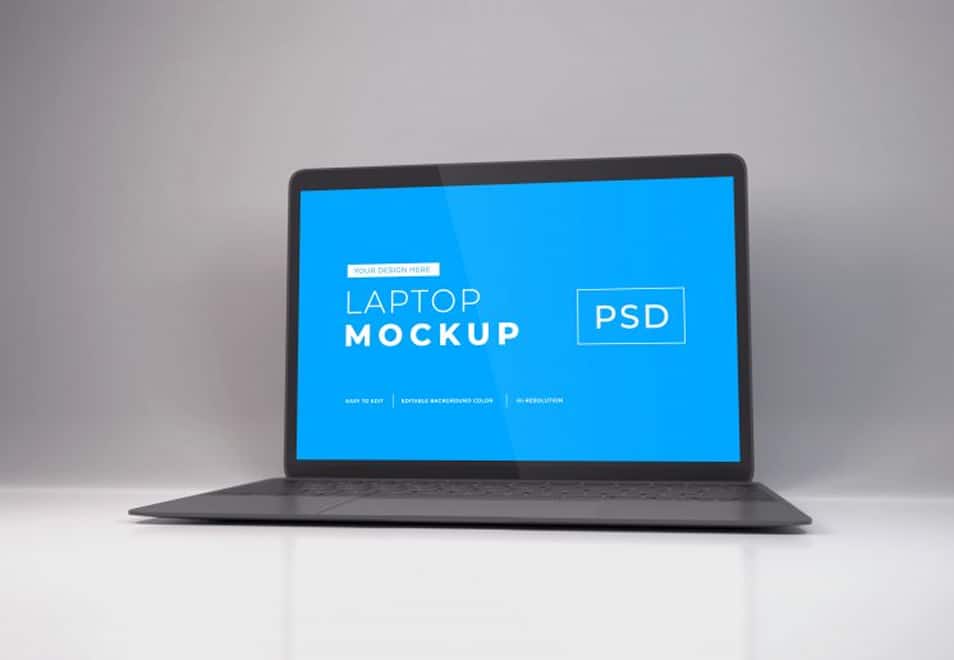 MacBook Air Mockup 2 MacBook Air Mockup