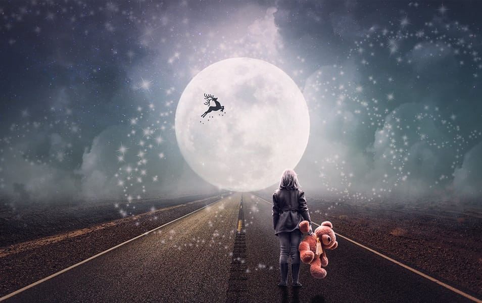Incredible Photo Manipulation Arts 15 Waiting For Christmas