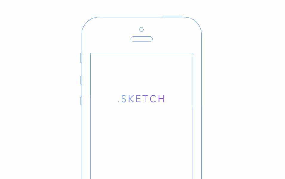 iPhone 5S Wireframe