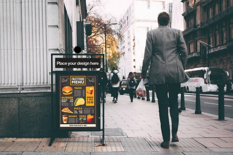 Billboard on Street Free Mockup 2 Billboard on Street Free Mockup