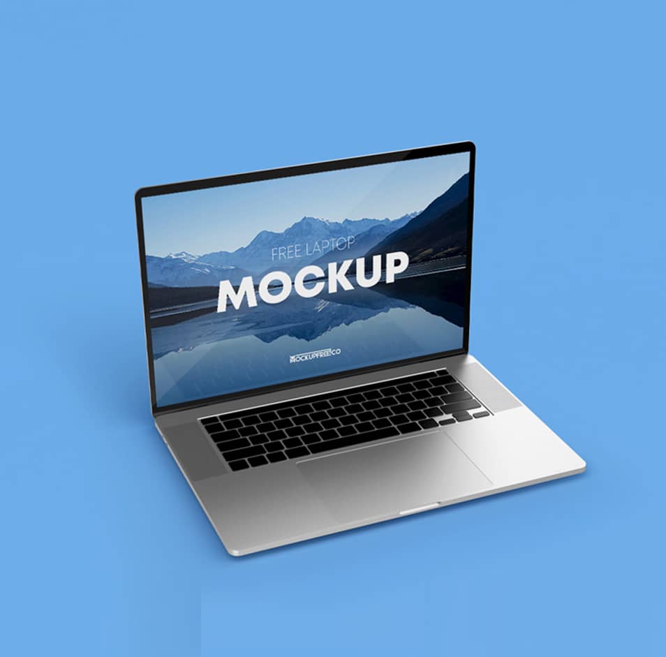 Laptop Free PSD Mockups 2 Laptop Free PSD Mockups