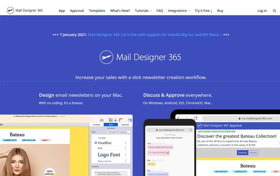15+ Best Responsive Email Template Builders 2021 16 Mail Designer 365