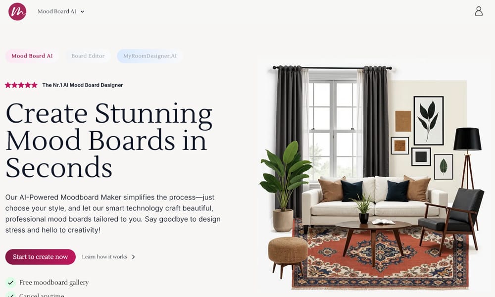 15+ Best Mood Board Creators For Designers 19 Moodboard AI