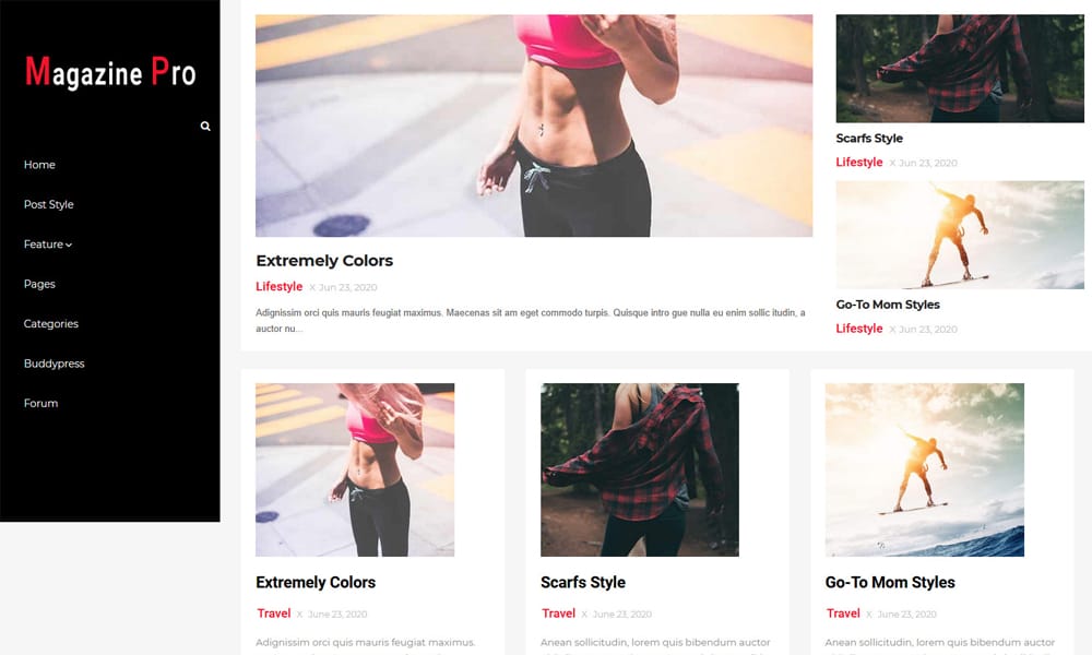 150+ Free Responsive Magazine Style Blogger Templates 2025 6 Magazine Pro Responsive Blogger Template