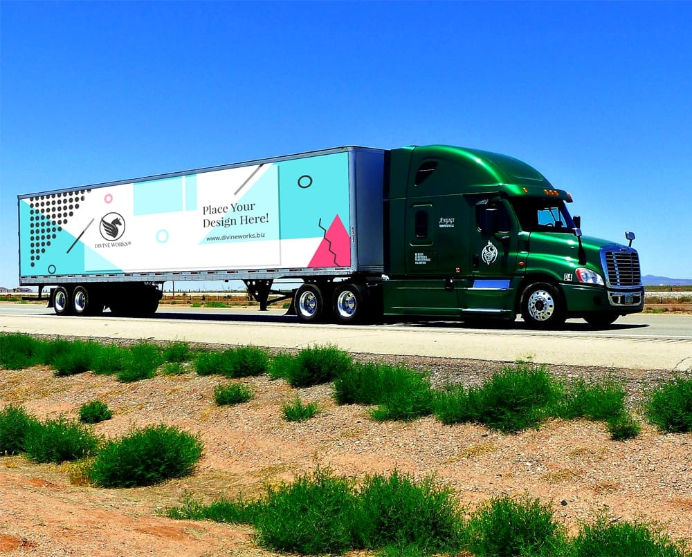 Vehicle Branding PSD Mockup 1 Vehicle Branding PSD Mockup