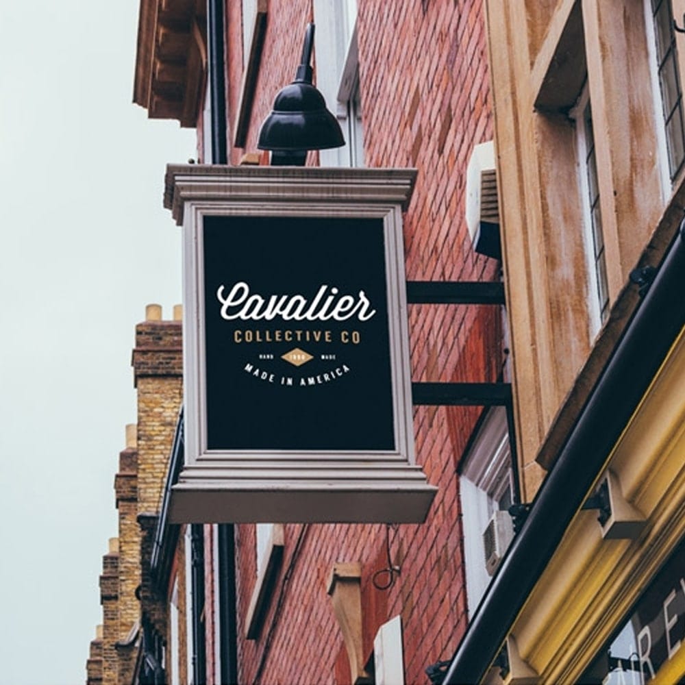 Vintage Hip Sign Mockups 1 Vintage Hip Sign Mockups