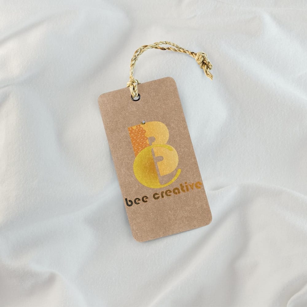 Clothes Flat Tag Logo Mockups 1 Clothes Flat Tag Logo Mockups