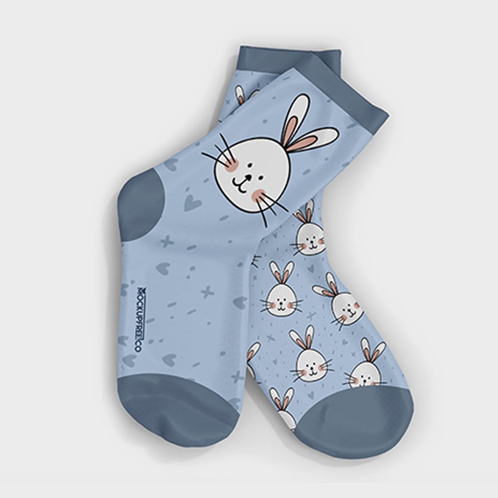 Free PSD Socks Mockup Template 1 Free PSD Socks Mockup Template
