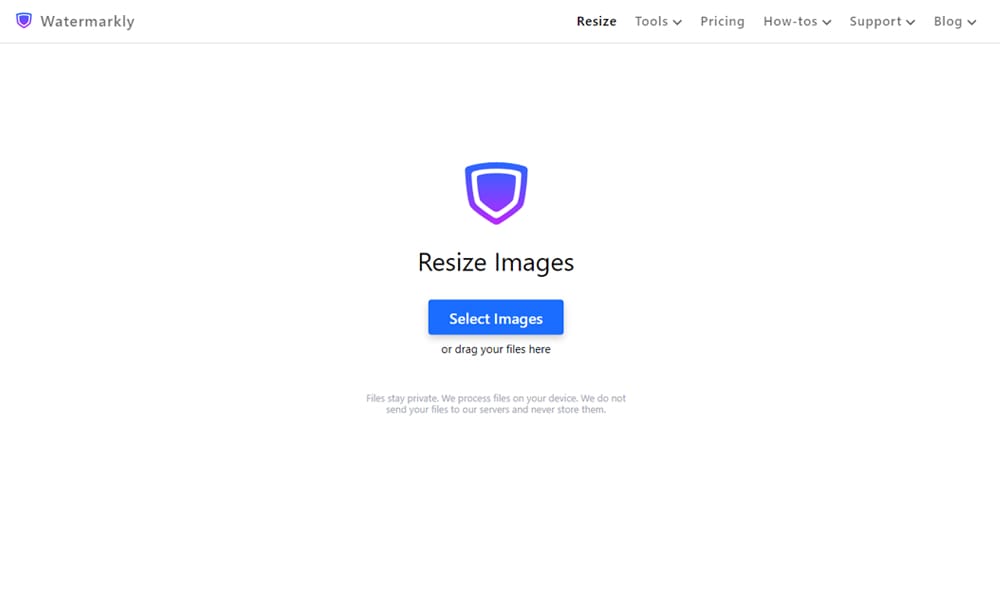 Easy to use Social Media Image Resizer Tools 4 Watermarkly