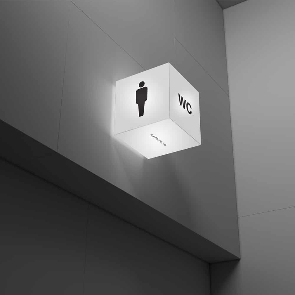 Acrylic Cube Lightbox Mockup 1 Acrylic Cube Lightbox Mockup