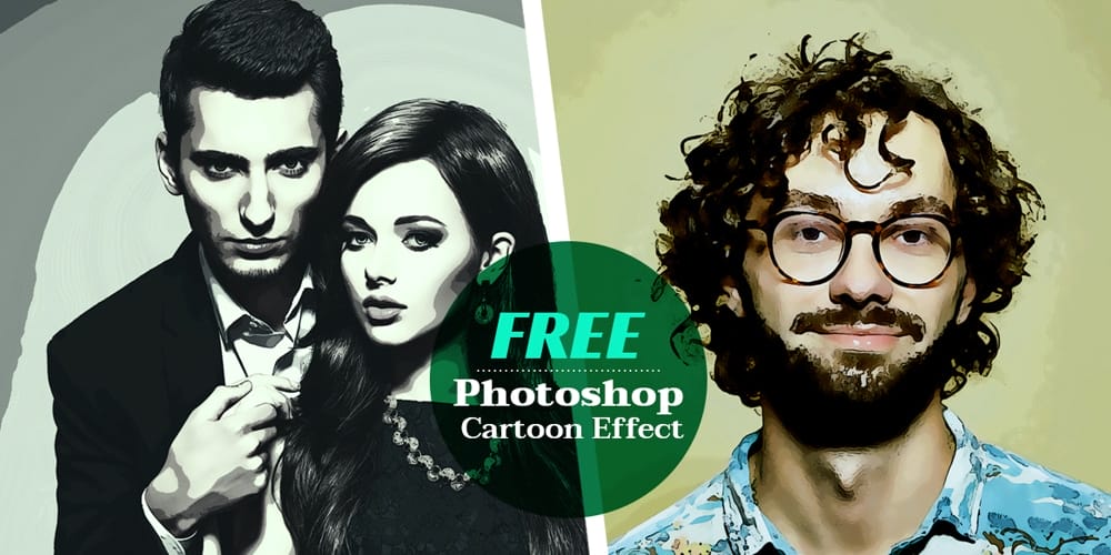Latest Free Photoshop Actions 225 Cartoon Effect
