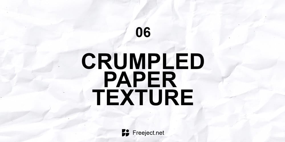 Crumpled Paper Texture Background