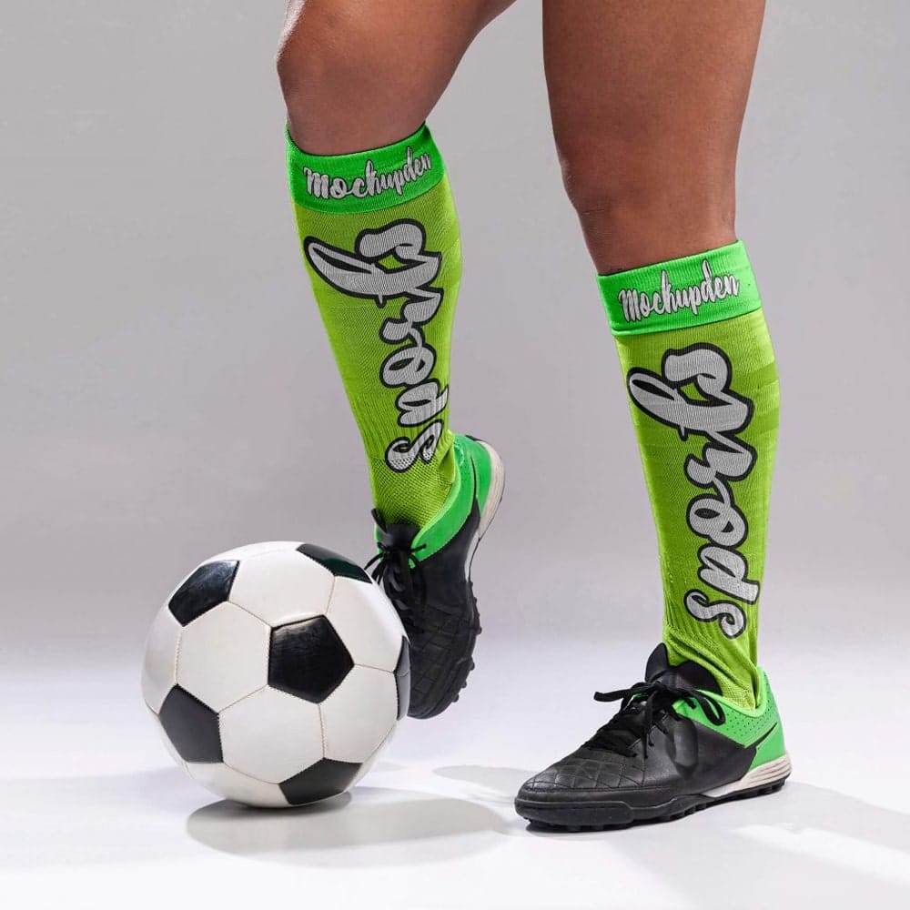 Free Crew Sock Mockup PSD Template 1 Free Crew Sock Mockup PSD Template