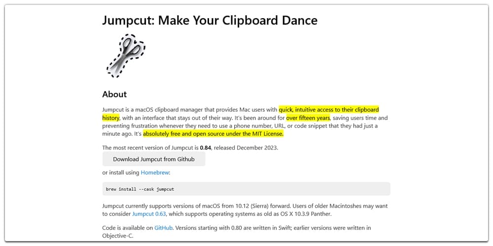 These are the Best Code Snippet Managers 31 Jumpcut