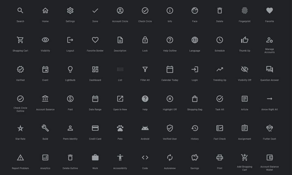 Material Icons