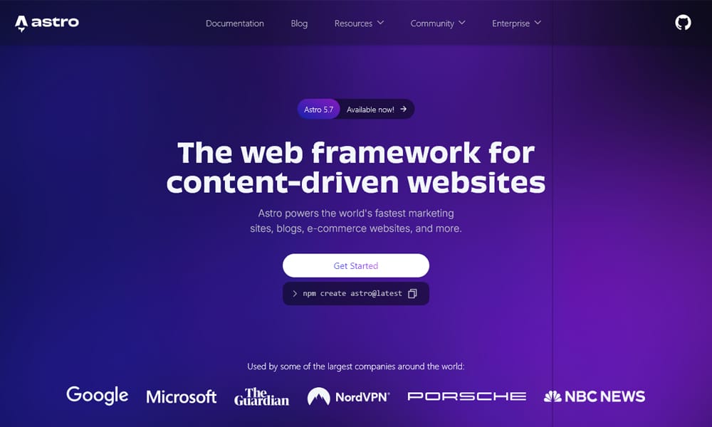 15+ Top Static Site Generators for 2025 29 Astro