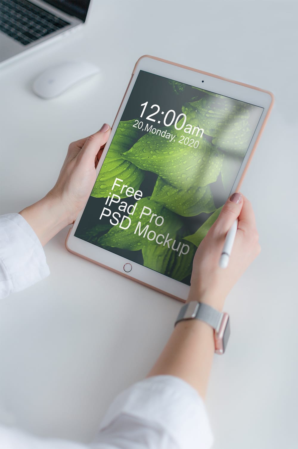 Free iPad Pro Mockup PSD Template 1 Free iPad Pro Mockup PSD Template