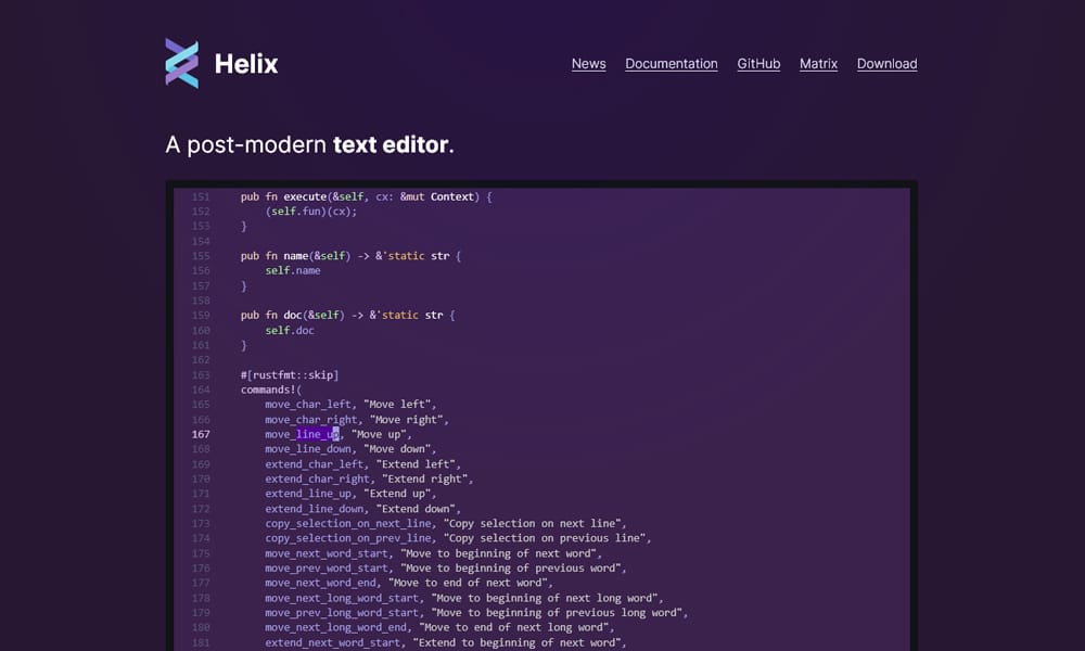 What are the best IDEs for Programmers? 30 Helix