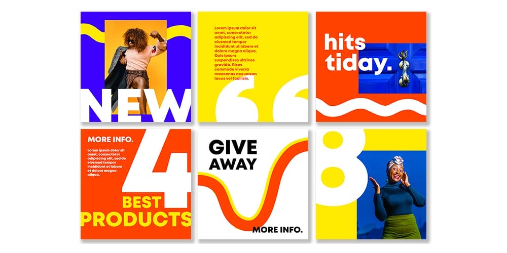 100+ Best Instagram Post Templates to Gain More Followers 292 Instagram Post Templates
