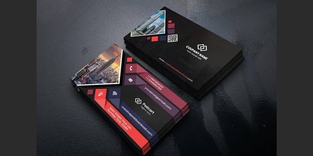100+ Free Business Cards PSD 1