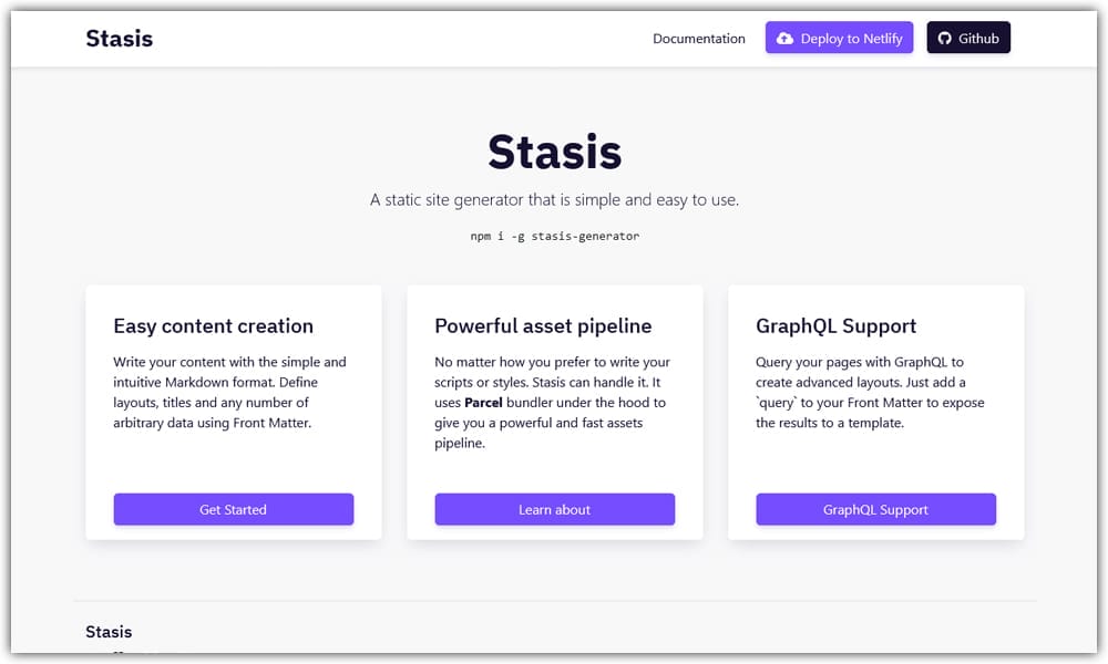 15+ Top Static Site Generators for 2025 26 Stasis