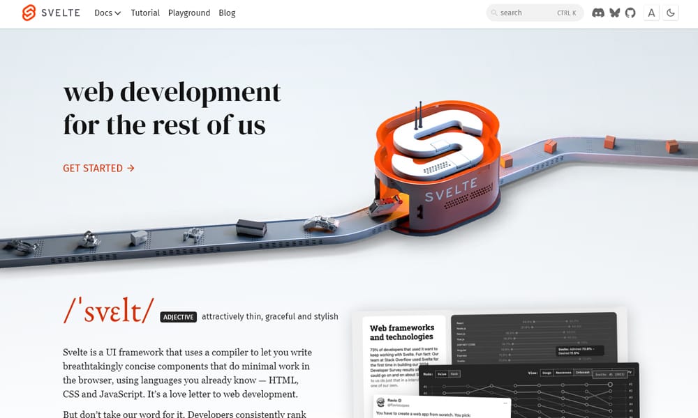 15+ Top Static Site Generators for 2025 31 Svelte