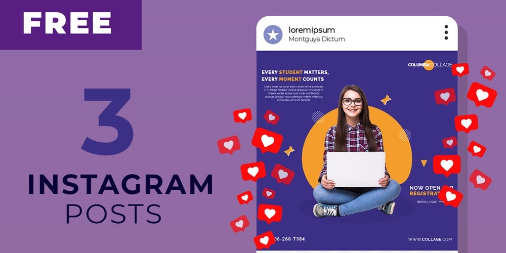 100+ Best Instagram Post Templates to Gain More Followers 293 Education Instagram Post Templates