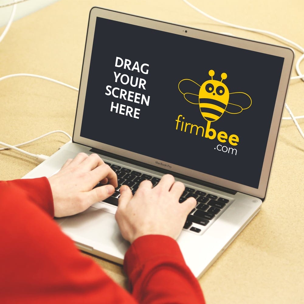 Freelancer With MacBook Pro Free Mockup PSD 1 Freelancer With MacBook Pro Free Mockup PSD