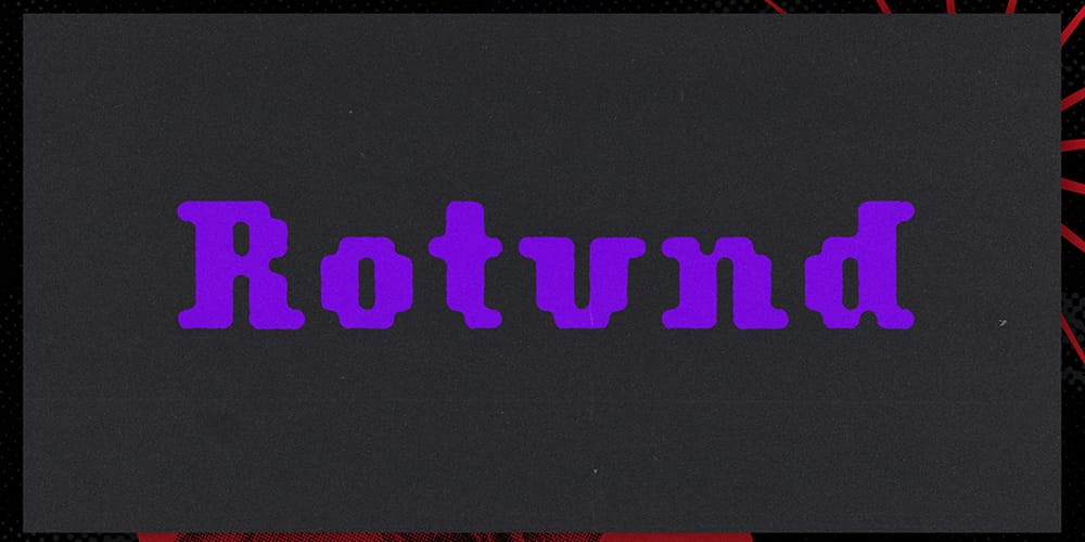 Rotund Font