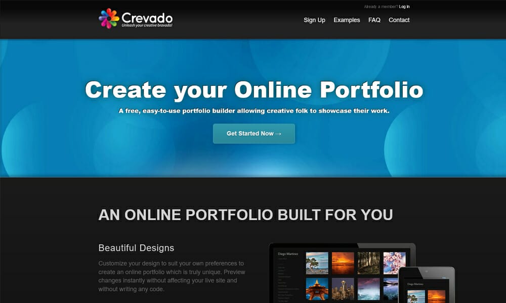25+ Best Portfolio Website Builders 2021 26 Crevado
