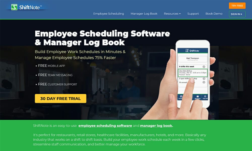 10+ Best Work Schedule Software 2025 5 ShiftNote