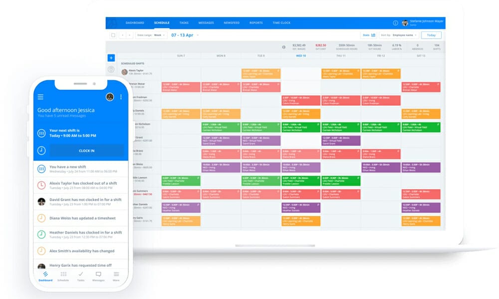 10+ Best Work Schedule Software 2023 11 Sling