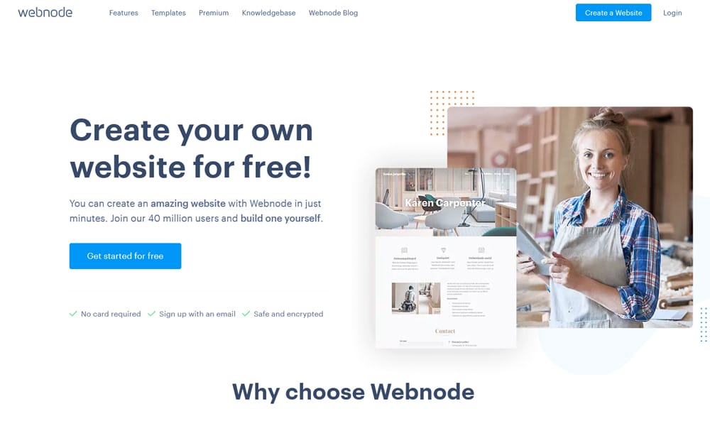 25+ Best Portfolio Website Builders 2021 20 Webnode