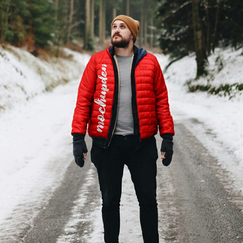 Free Bomber Jacket Mockup PSD Template 1 Free Bomber Jacket Mockup PSD Template