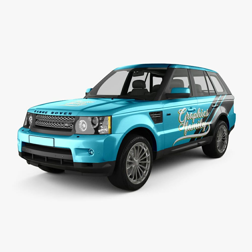 Free Range Rover Sport Mockup 1 Free Range Rover Sport Mockup