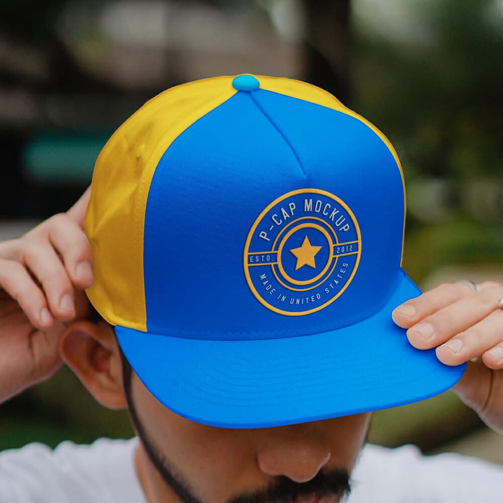 Free Summer Trucker P-Cap Mockup PSD 1 Free Summer Trucker P-Cap Mockup PSD